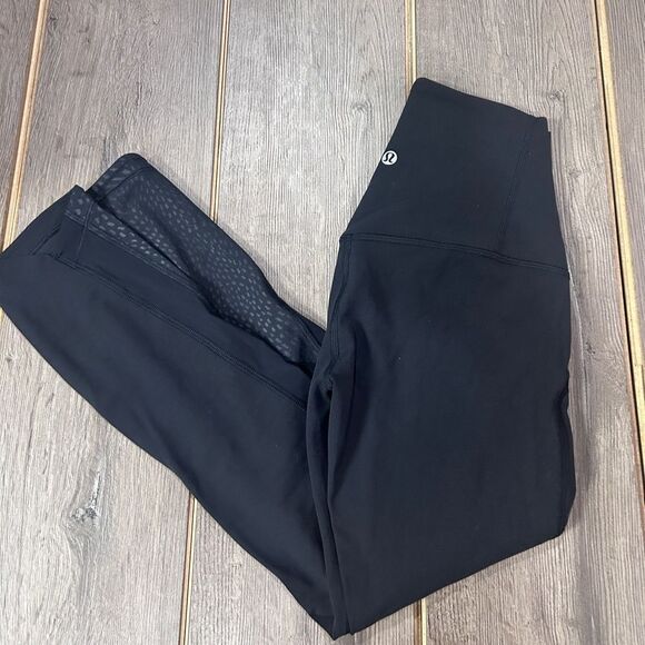 lululemon Nulu and Mesh Leggings 23” - Picture 1 of 3